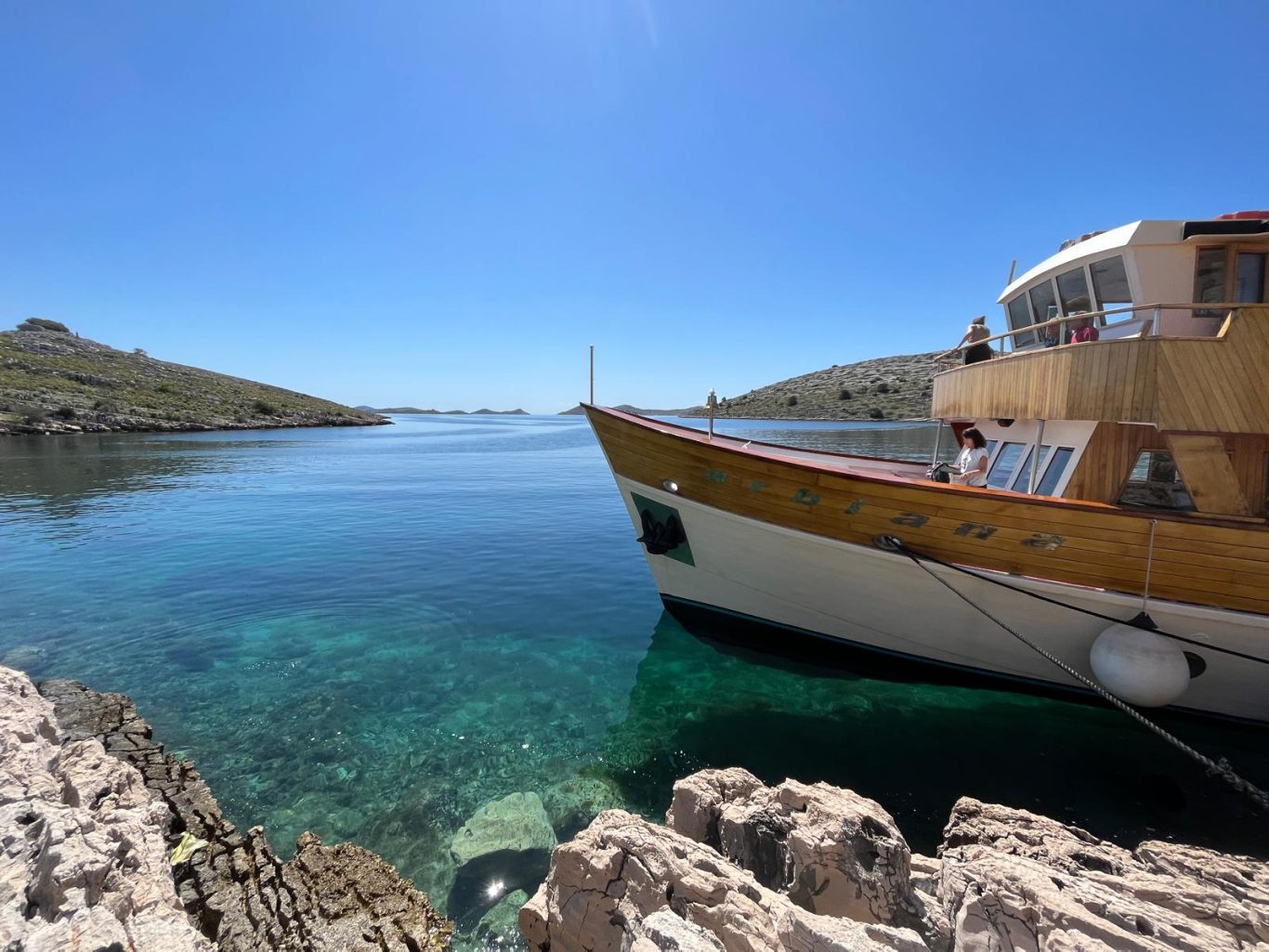 Kornatenrundfahrt mit dem Boot Kornaten
