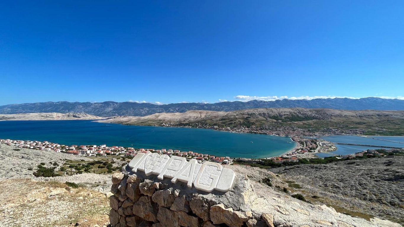 Ausflug auf die Insel Pag Insel Pag